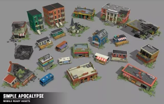 Simple Apocalypse - Cartoon Assets