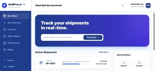 SwiftParcel Multi-Tenant Delivery & Logistics Operating System