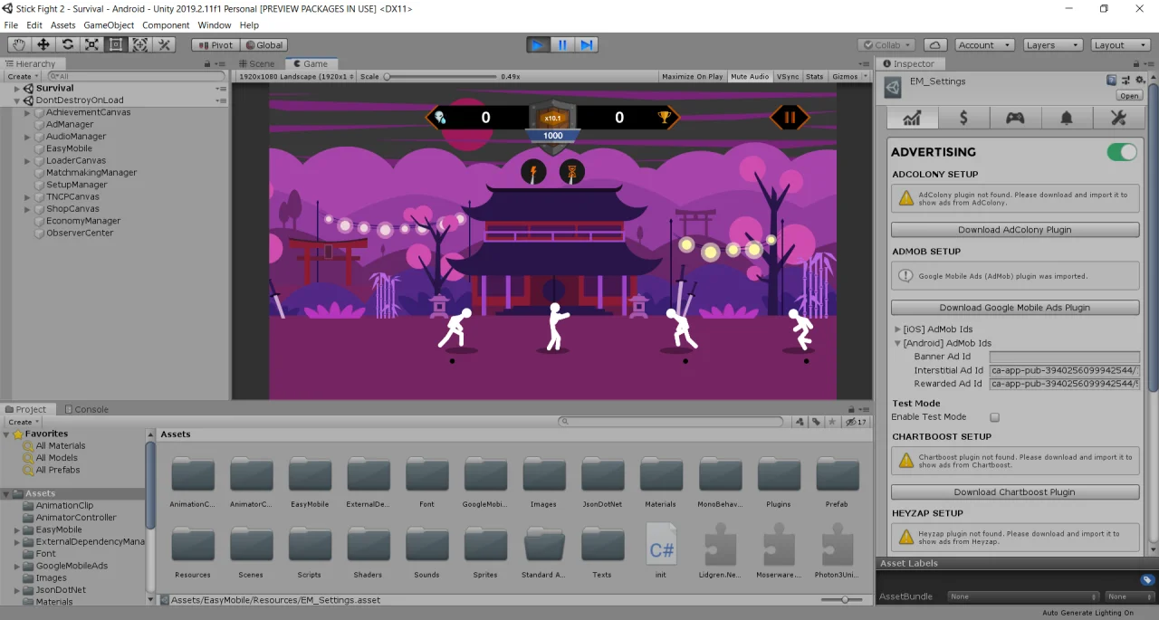 Stick Fight 2 Source Code — screenshot 2