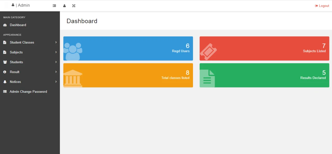 Volt Student Result Management System/Result Portal — screenshot 8