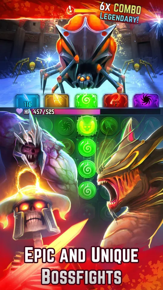 Spellblade Match-3 Puzzle RPG — screenshot 3