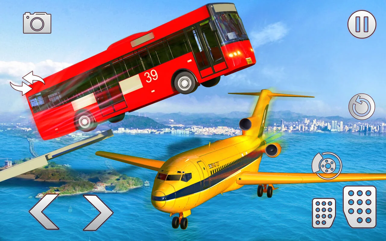 Impossible Advance Bus Driving Crazy Mega Stunt — screenshot 1