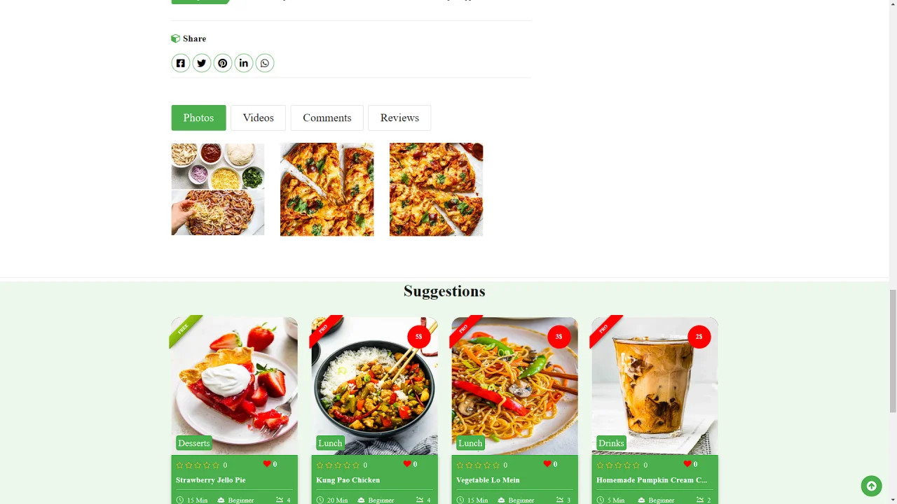 SweetFood - The Ultimate PHP Recipe Platform — screenshot 7