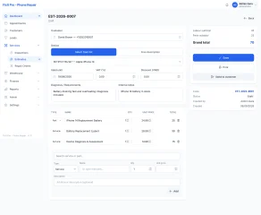 RepairFlow Repair & Service Shop Management System | Laravel Livewire & PWA