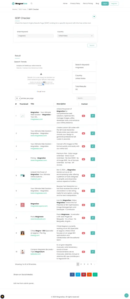 MagneSeo - The All-in-One SEO & Web Toolkit — screenshot 2