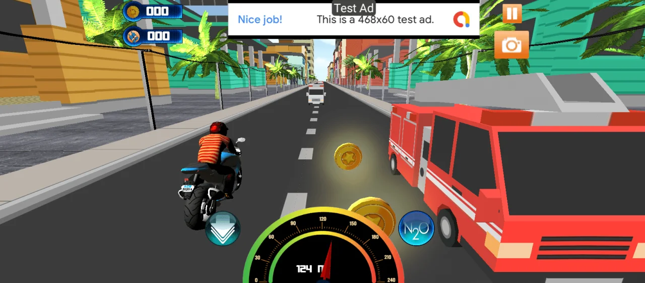 Bike Rider Highway Racer 3D - New Bike Racing Games — screenshot 1