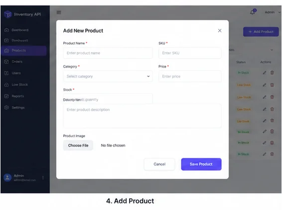 SaaS Inventory & Order Management API — screenshot 1