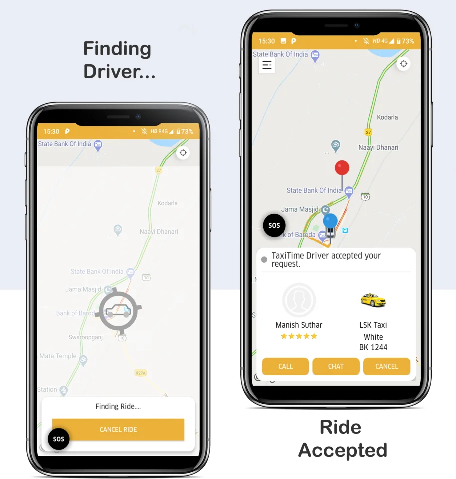 Taxi Time Driver – Android Taxi Complete Application — screenshot 8