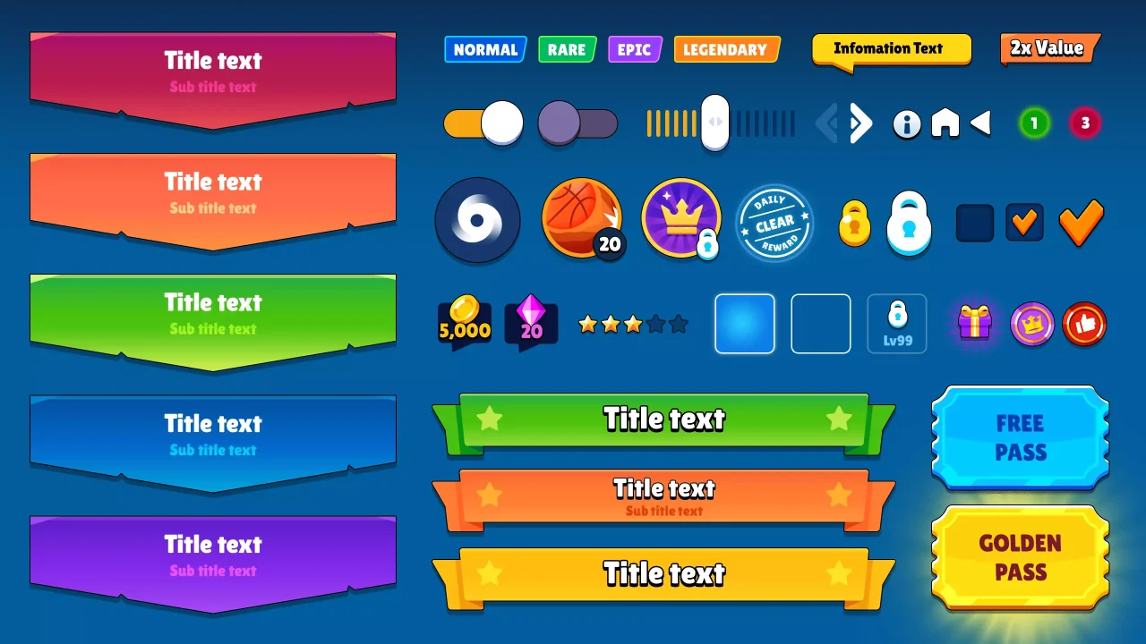GUI Pro - Casual Game — screenshot 5