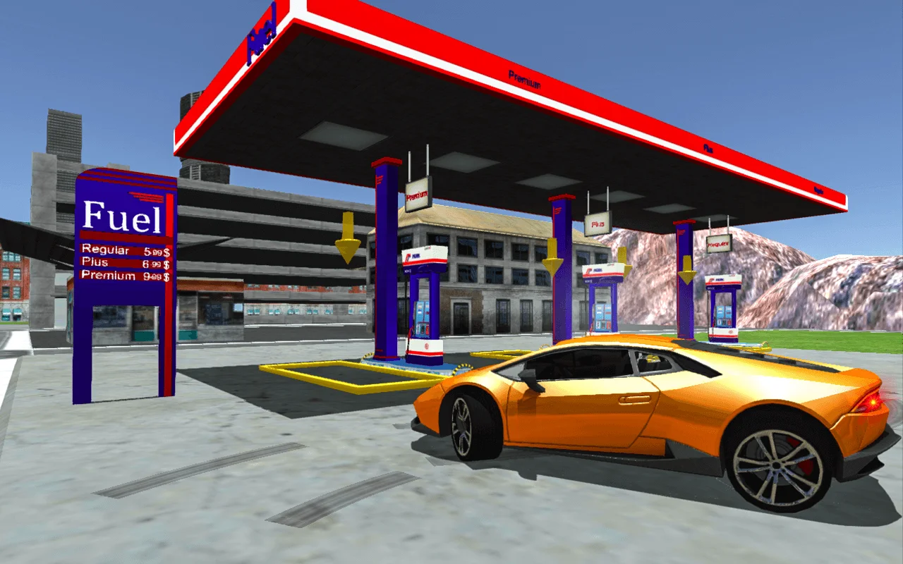 Modern Sports Car Wash: Gas Station 64 Bit Source Code — screenshot 3