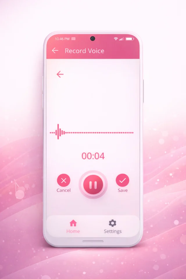 EchoWave Recorder Android Voice Studio — screenshot 3