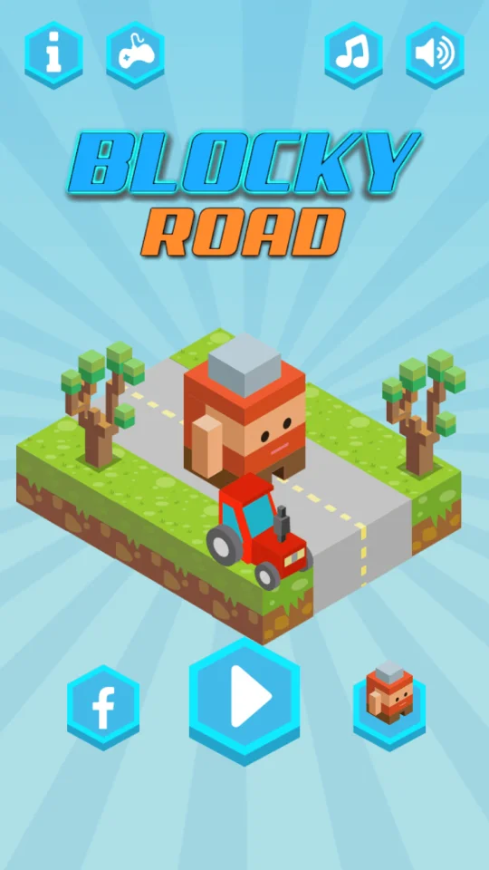 Blocky Road — screenshot 1