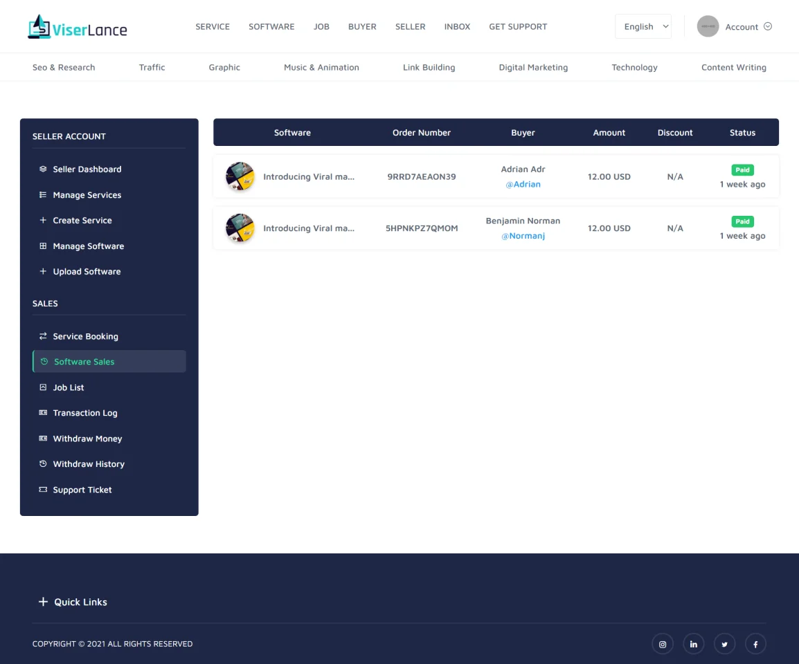 Freelancing Marketplace Platform — screenshot 7