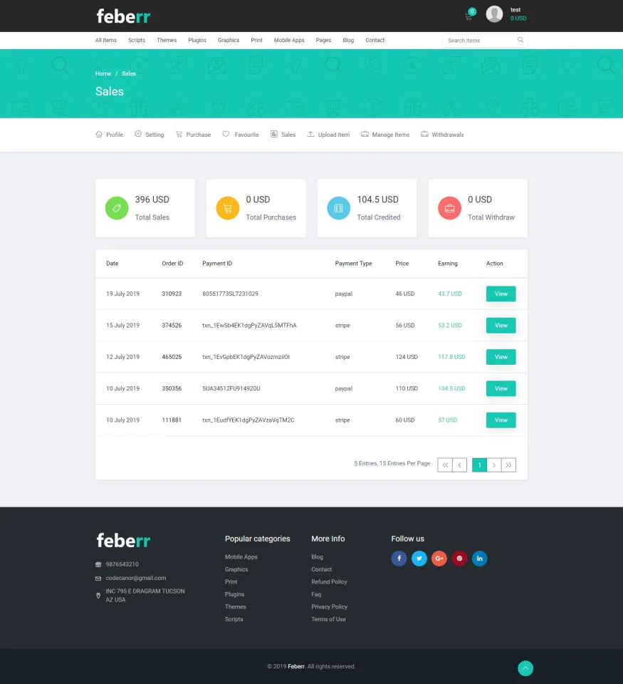 Feberr - Multivendor Digital Products Marketplace — screenshot 6