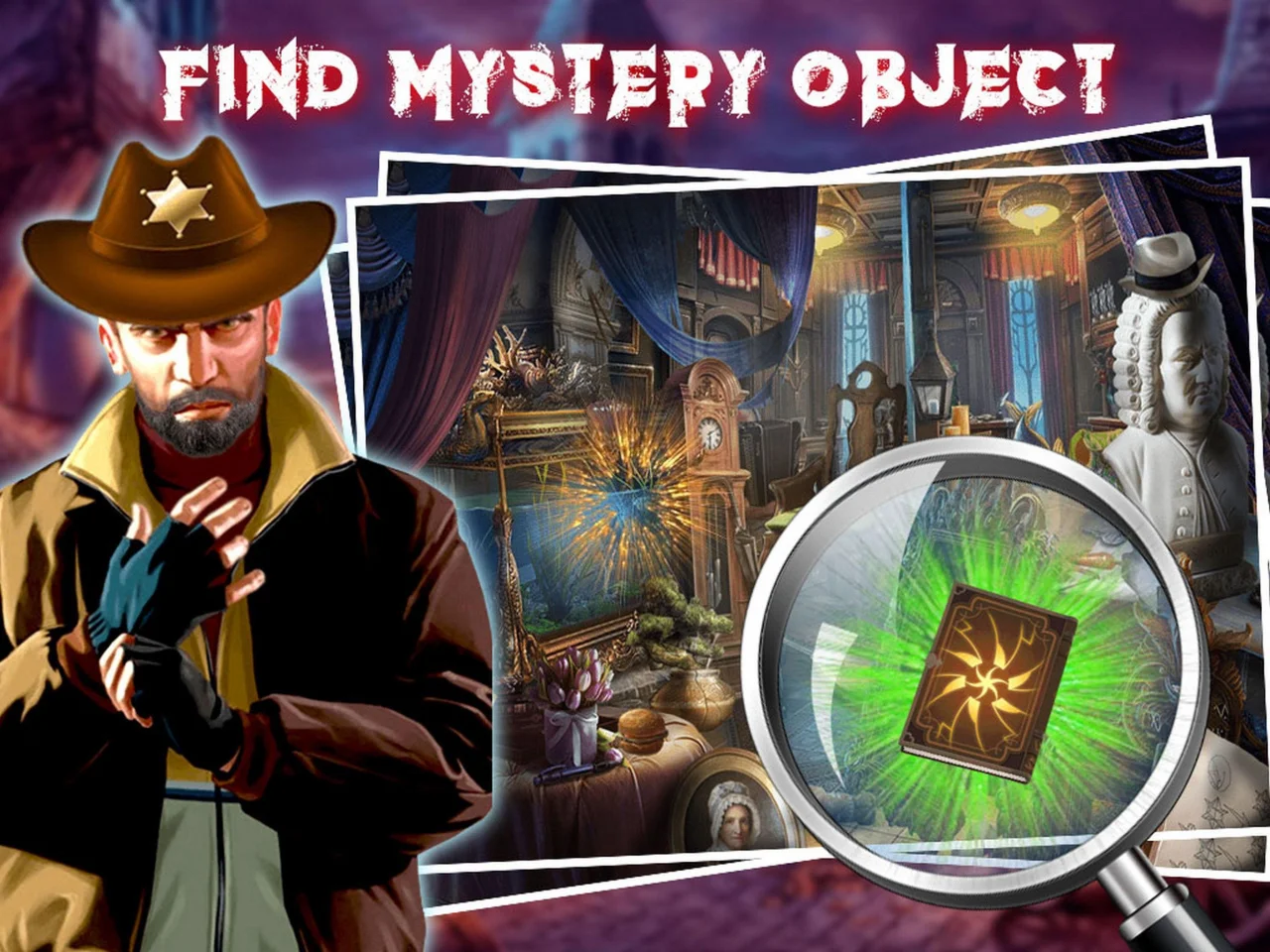 The Secret House Mystery + Hidden Object Game — screenshot 1
