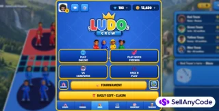 Ludo Crew Branded Offline Ludo Game & Installable PWA | HTML, CSS, JavaScript Source Code