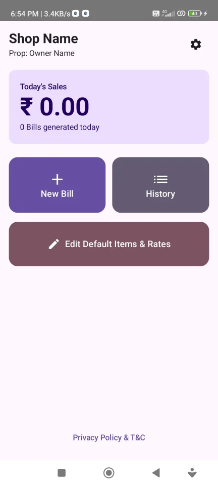 Kirana Billing & Inventory Manager - Full Android Source Code (Easy to Use) — screenshot 2