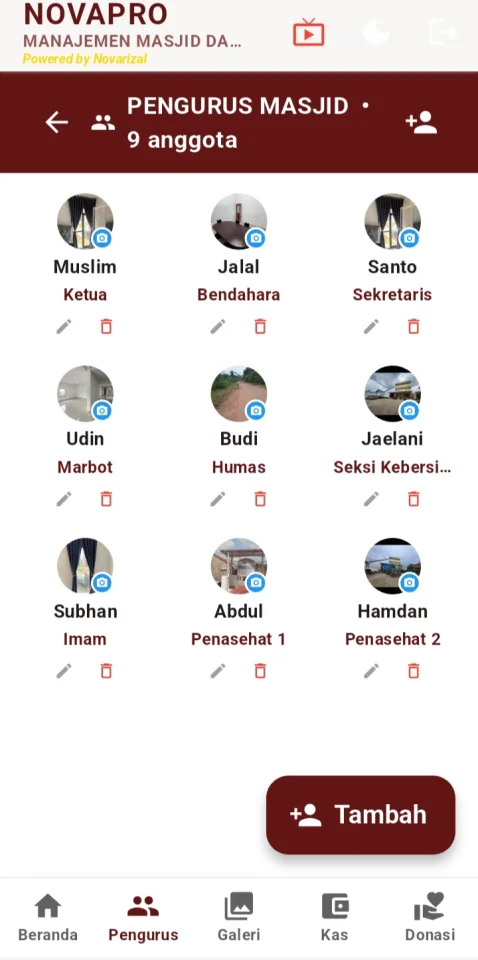 NovaPro - Offline Mosque Management & Prayer Times Flutter Source Code — screenshot 2