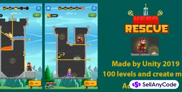 Hero Rescue Adventure Puzzle Game