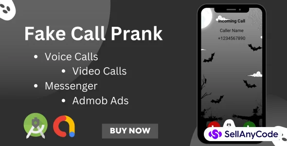 Fake Call Prank - Voice, Video Calls & Chats | AdMob Ads