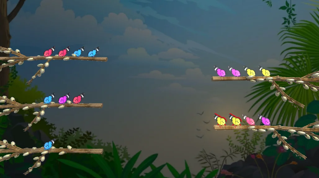 Colored Bird Sorting Puzzle — screenshot 4