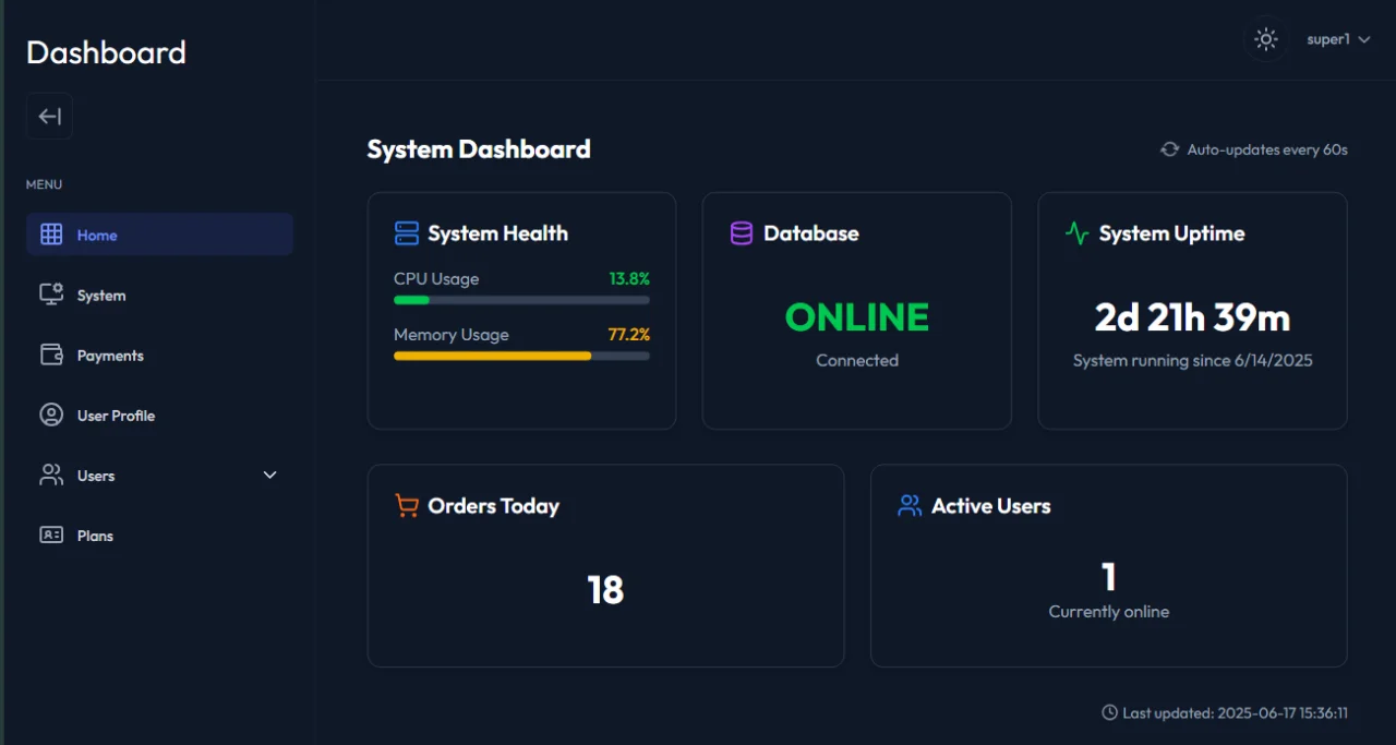App Management Platform — screenshot 2