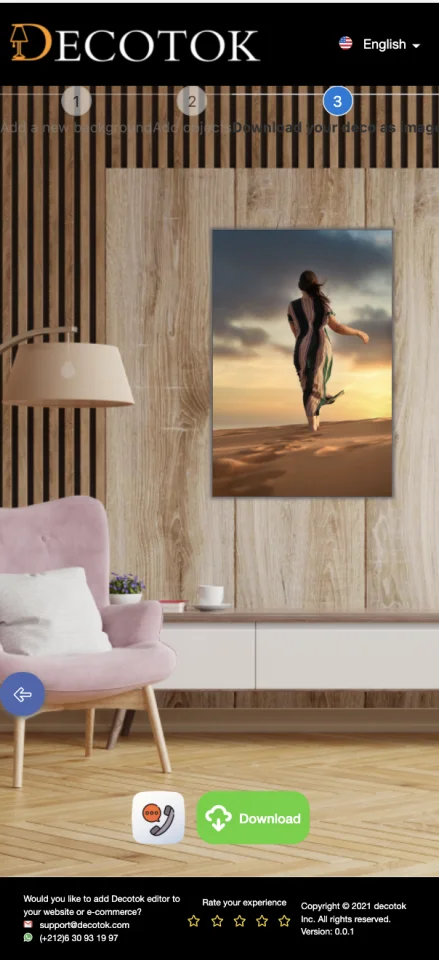Decor/Paintings Customizer - Angular Application — screenshot 7