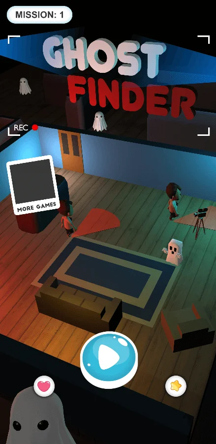 Ghost Hunter | Hypercasual Game — screenshot 1