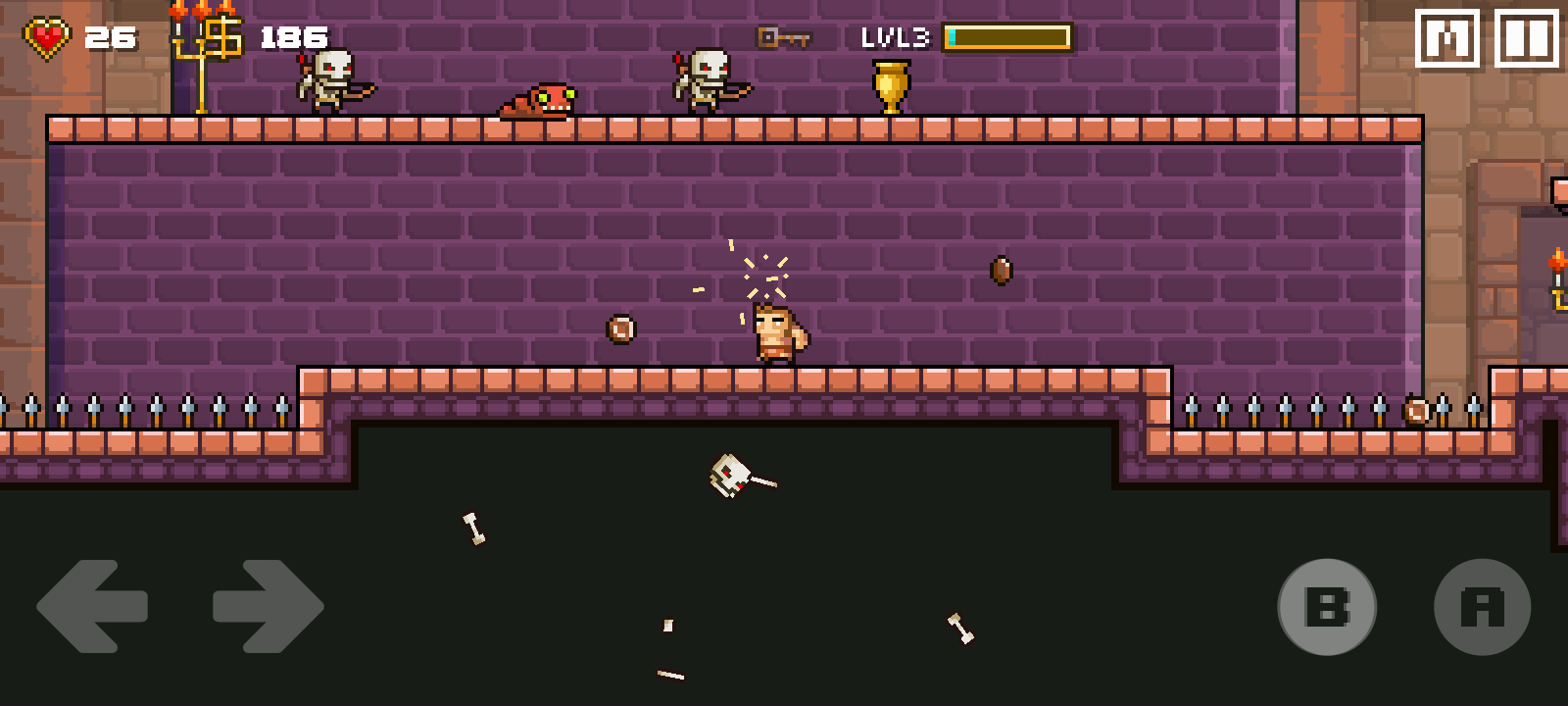 2D Sword of Knight Unity Mobile Platformer Template — screenshot 9