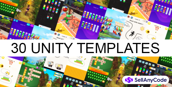 30 Unity Templates