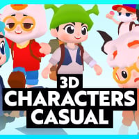 3D Characters - Casual Character
