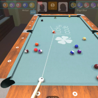 8 Ball Pool ( Billiard ) Multiplayer Completed Game