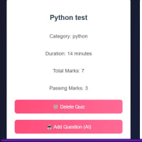 AI Quiz App