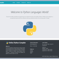 A Online Python Compiler