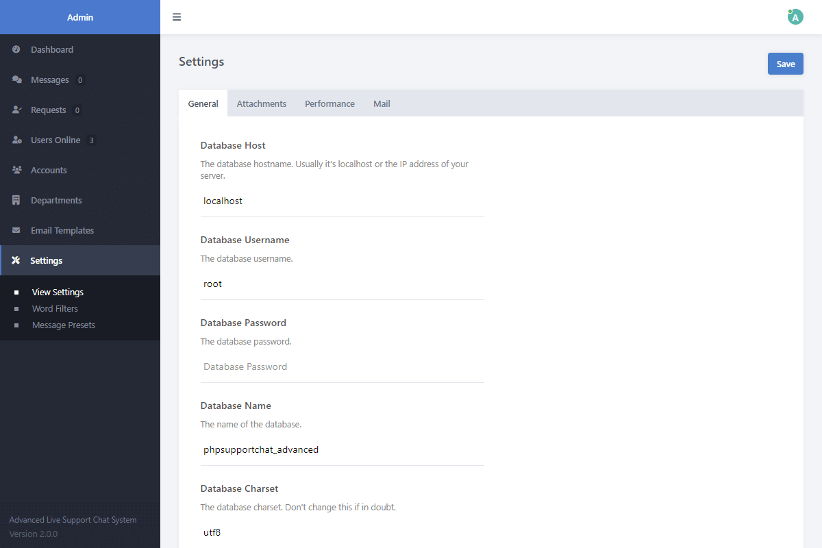 Advance Live Chat support System — screenshot 6