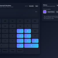 Advanced Calculator Modern Web-Based Scientific & Graphing Calculator