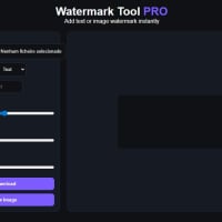 Advanced Watermark Tool (JS Script) Protect Images & Add Custom Watermarks