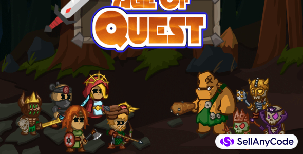 Age Of Quest - Unity source codes Game templates Adventure