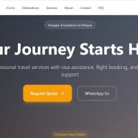 Agency Travel Website Template React + Supabase, Multilingual (PT/EN/FR), Dark/Light Mode, Modern Design, Ready to Deploy.