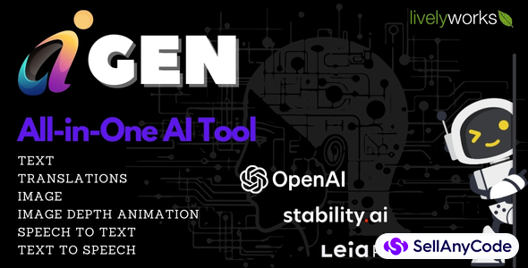 AiGen - All-in-One AI Generation Tool - Artificial Intelligence