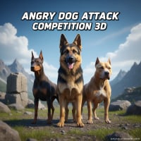 Angry Dog Attack Competition 3D
