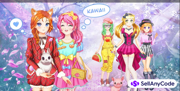 Anime Kawaii Dress Up