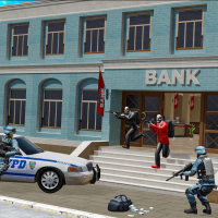 Bank Robbery Hatch City Police Gangster Crime