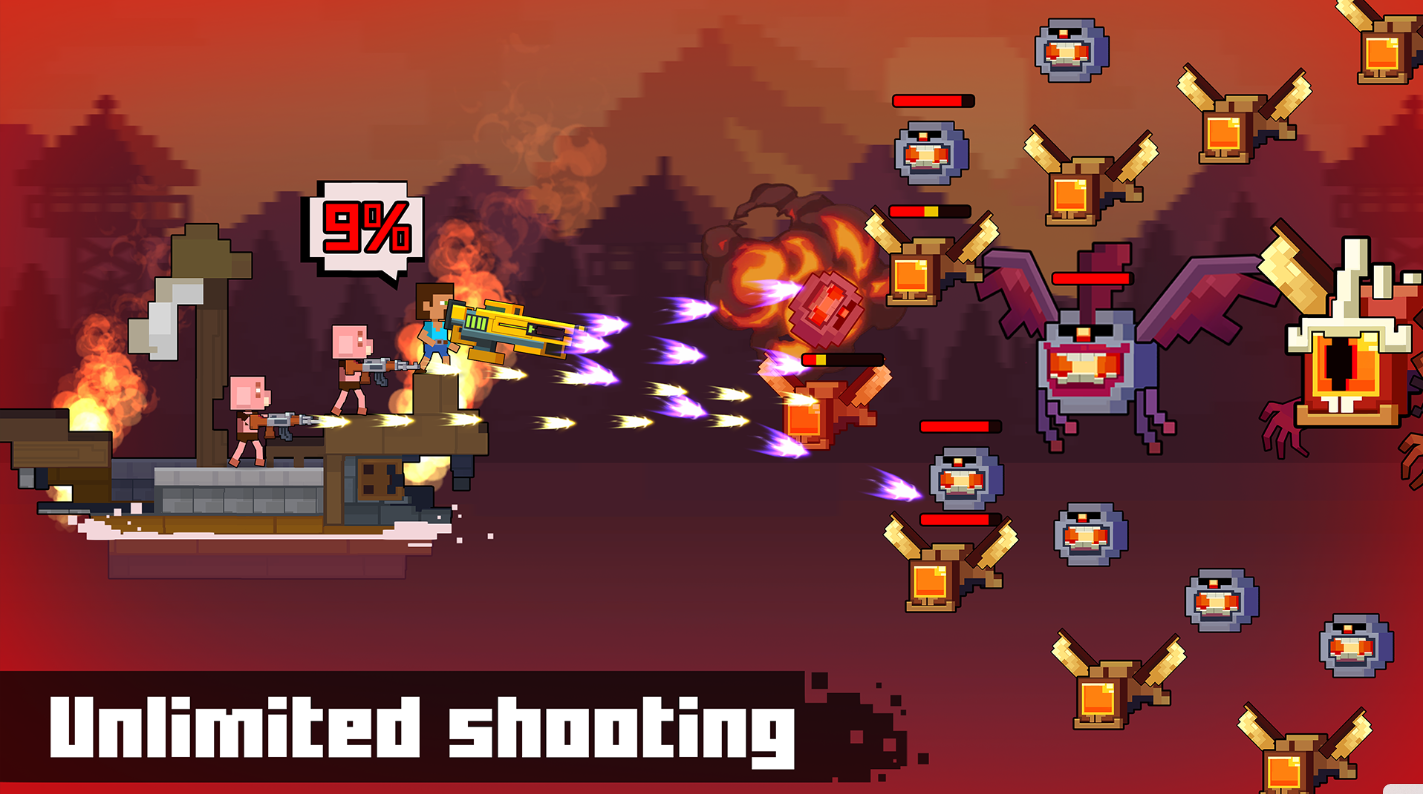 BLOCK CRAFT: MONSTER SHOOTER jogo online gratuito em