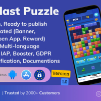 Block Puzzle Pro - Leaderboards & Admob Ready Unity Template