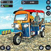 Tuk Tuk Rickshaw: Auto Driving Simulator