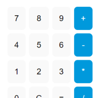 Calculator With I Love You And I Miss You Text From The Bottom