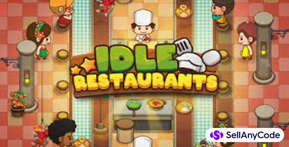 Casual restaurant simulator game