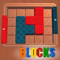 Color Block Jam 3D - Wood Block