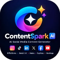ContentSpark AI AI Social Media Content Generator Android App